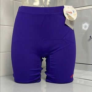 Thermal Spandex Compression Swim Shorts NWT. Purple